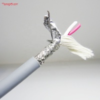 Cable de Audio Profesional de 110 ohmios para Luces DMX, Par Trenzado con Blindaje de PVC, Conductor de Cobre Desnudo, Modelo SREXACT