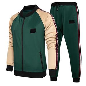 Vente en gros de vêtements de sport pour hommes, survêtement de jogging solide et épais 100% coton, sweat à capuche décontracté gaufré - Product Image 3