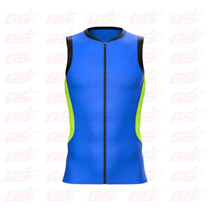 Camiseta transpirable para triatlón, chaleco deportivo personalizado para triatlón - Product Image 1