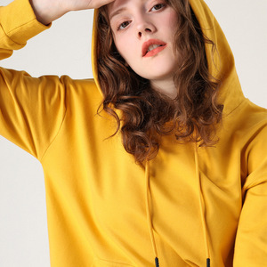 Personaliza camisetas de manga larga para mujer, sudaderas con capucha de talla grande con contraste de color estilo High Street para mujer, sudadera con capucha con estampado completo a la moda. - Product Image 2