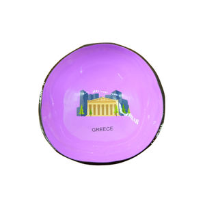 Cuencos de coco lacados hechos a mano Artesanía ecológica pulida vietnamita tradicional para uso decorativo - Product Image 4