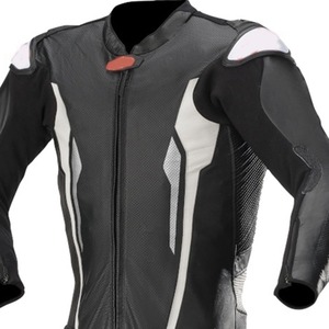 ชุดแข่งมอเตอร์ไซค์หนังแท้เสื้อแจ็กเก็ตมอเตอร์ไซด์หนังแท้ - Product Image 6