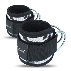 Vente en gros Couleur personnalisée Taille personnalisée Confortable Doux GYM Fitness Cheville Soutien Réglable Élastique Sport Néoprène Cheville Bretelles - Product Image 1