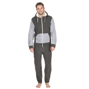 Ensemble de survêtement pour homme en polaire avec sweat à capuche et pantalon de jogging uni avec poches NOUVEAU - Product Image 2