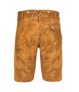 Authentique 2024 Style bavarois hommes Lederhosen haute qualité daim broderie court traditionnel allemand mi impression taille été - Product Image 2