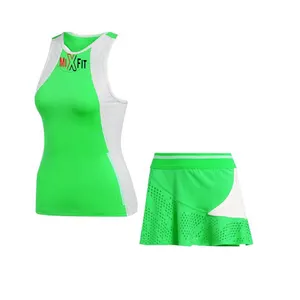 最新时尚设计女子网球裙羽毛球运动服