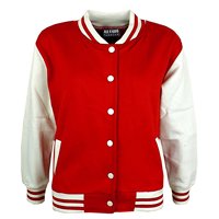 Chaqueta Bomber Varsity de Lana para Hombre, Corte Ajustado, con Patrón de Letras, Cuello Alto, Bordado Frontal, Botones de Cuerno, Resistente al Viento, para Invierno