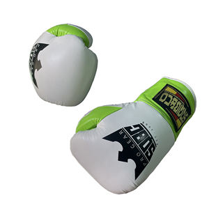 Guantes de Boxeo de Cuero Vacuno con Encaje, Personalizables, para Entrenamiento y Combate, para Luchadores, Tamaños 8oz y 16oz, Boxeo Profesional - Product Image 2