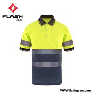 Uniforme de Construction sur mesure pour hommes, chemise courte à manches longues, réfléchissant Hi Vis, sécurité sur route - Product Image 5