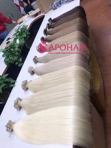 Vente en gros de extensions de cheveux bruts à cuticule humaine vierge complète APO alignée Type de tissage de cheveux Remy - Product Image 3