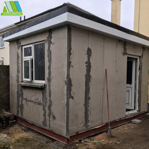 Casa prefabricada <span class=keywords><strong>de</strong></span> <span class=keywords><strong>panel</strong></span> sándwich <span class=keywords><strong>de</strong></span> cemento Eps <span class=keywords><strong>de</strong></span> espuma <span class=keywords><strong>de</strong></span> acero ligero tradicional <span class=keywords><strong>de</strong></span> bajo precio <span class=keywords><strong>de</strong></span> venta caliente para cochera - Product Image 1