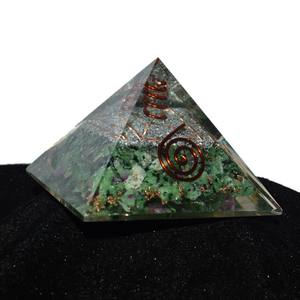 Obtenez en ligne Trendy New Ruby Zeosite Orgone Pyramid Disponible au meilleur prix de gros - Product Image 1
