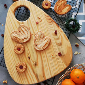 Planche à découper en bois d'acacia 2022, plateau à fromage en bois pour ustensiles de cuisine, meilleure vente de 18 pouces - Product Image 2