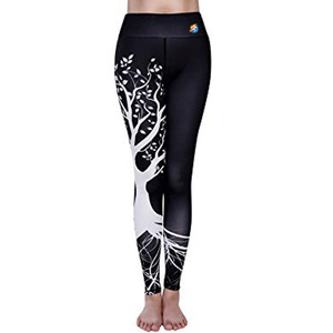 Ladi High Quality Custom Women's Ankle-Length High-Waisted Yoga Pants-Spandex/Polyester Breathable & Quick Dry - Product Image 1