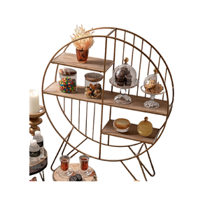 Carrito de servicio de comida de color azul hierro con carrito de servicio de comida de calidad exclusiva para uso de vajilla de hotel en casa - Product Image 5