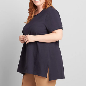 Camisetas de manga corta 100% algodón personalizadas al por mayor ropa ecológica unisex personalizada - Product Image 3