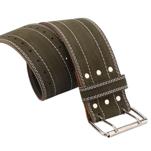 <b>Weight</b> Lifting <b>Belts</b> Genuine Leather <b>Weight</b> Lifting <b>Belt</b> For <b>Men</b> and Women custom logo - Product Image 3
