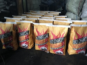 HARD WOOD CHARCOAL FROM INDONESIA WITH SUPERMARKET PACKAGING USED IN FOOD TRUCK, CAMPING, BEST SELLER IN Glen Cove NEW YORK - Product Image 5