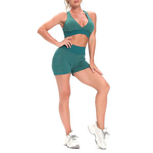 Venta al por mayor por encargo de alta calidad transpirable mejor precio nuevo estilo mejor textura Sujetador deportivo - Product Image 5