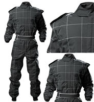 Traje de Carreras de Karting de Manga Larga Unisex de Poliéster/Algodón de Alta Calidad, Transpirable, Anti-UV, de Secado Rápido, con Logotipo Personalizado