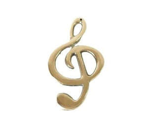 METAL ALUMINIUM MUSICAL INSTRUMENT DECORATION HANGING ORNAMENT HIGH QUALITY METAL CHRISTMAS <b>TREE</b> DECORATION - Product Image 1