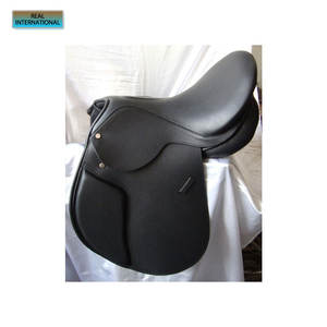 Alta calidad Inglés Saddle Dressage Horse Saddle del exportador indio Último diseño Material de cuero estándar - Product Image 1