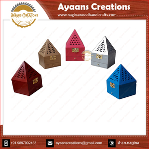 Best Selling Antique Arabic <b>Incense</b> Burner Wholesale Bakhoor Wood Burner <b>Agarwood</b> Scented Packed in Boxes by AYAANS - Product Image 6