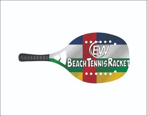 Raquettes de beach tennis avec face de 20 mm, poids de 310-330 g, longueur de 50 cm, poignée en fibre de carbone et filet en fibre de verre carbone - Product Image 6