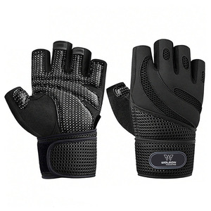 ถุงมือยกน้ำหนักถุงมือที่ออกแบบใหม่ล่าสุด guantes de gimnasia ที่ดีที่สุดฟิตเนสยิมส่วนใหญ่ poplar ยกน้ำหนักยิมถุงมือยิม - Product Image 1