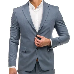 Whosale新しいファッションファーストクラスの男性ビジネススーツのドレスの2つのピース最高品質のファッション