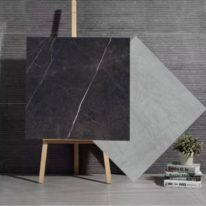 Fournisseur et fabricant de carreaux de dalle de grande taille 9mm d'épaisseur 1200x1200mm carreaux de porcelaine d'élévation d'Asie pour chambre noire. - Product Image 2