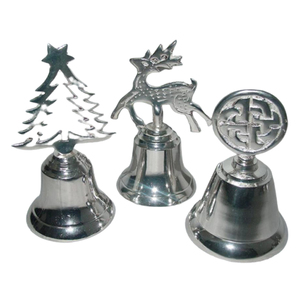 Adornos navideños de cobre a la moda, cascabeles de sonido de nuevo diseño, venta al por mayor - Product Image 2