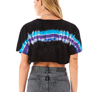 Camisetas cortas personalizadas para mujer, diseño OEM - Product Image 2