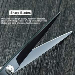 Ciseaux de barbier professionnel, produit de qualité supérieure en acier inoxydable, pour coiffeur, promotion - Product Image 5