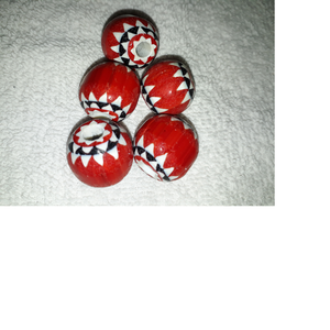 Cuentas de cheurón hechas a medida, en tamaños grandes, adecuadas para diseñadores de joyería y para tiendas de cuentas - Product Image 1