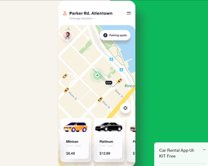 Ứng dụng dịch vụ sửa chữa ô tô theo yêu cầu dành cho phần mềm đặt xe taxi & xe tải di động/Android - Product Image 3