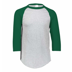 Camiseta de béisbol de manga larga transpirable y sostenible, jersey de béisbol con logotipo personalizado y tamaño - Product Image 1