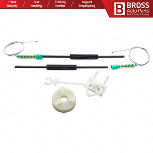 BWR263 Kit de reparación de regulador de ventana puerta delantera derecha para Doblo MK1 MPV Van 119 223 2001-2010 51718403 Bross Auto Parts - Product Image 4