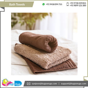 Toallas de lino de baño de algodón OEM 100% de tamaño personalizado con diseño elegante y de lujo de un fabricante de confianza - Product Image 3