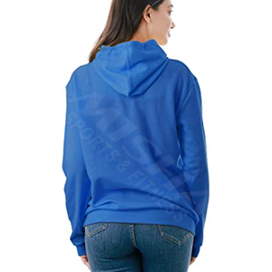 Vente flash : sweat à capuche décontracté surdimensionné pour femme, 100% coton molletonné, personnalisable - Product Image 6