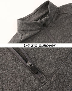 Sportswear Zip Pullover Tops Yoga Running Sports <b>T</b>-<b>Shirts</b> Womens <b>Long</b> Sleeve High Quality Material with Custom Printing Service - Product Image 2