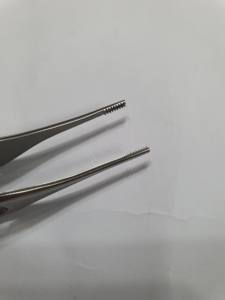 Pince à tissu brun Adson 6" - Product Image 5