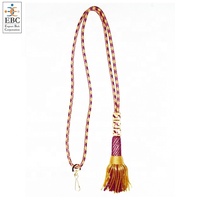OEM cordon de prière avec pampilles pour croix pectorale, cordons de Religion et spirituel et pampilles fournitures par ceinture d'exportation