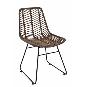Ramona เก้าอี้หวายพร้อมขาเหล็กล้มได้สามารถวางซ้อนกันได้สูง - Product Image 1