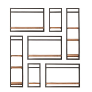 Estantes de exhibición de pared de lujo para el hogar, armarios de sala de estar con armarios de madera maciza, soportes de almacenamiento, muebles para decoración del hogar - Product Image 5