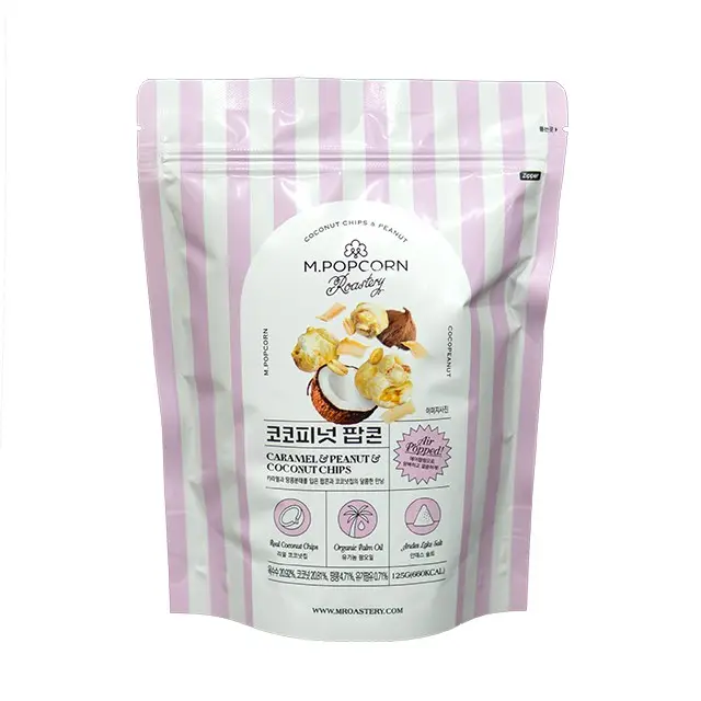 Geröstete süße Salze Natürliches Kokos-Erdnuss-<span class=keywords><strong>Popcorn</strong></span> Hergestellt in Korea