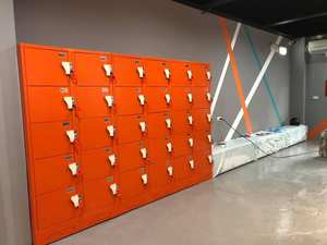 Cerradura de seguridad operada con monedas para lugares públicos, piscinas, playas, bibliotecas, escuelas, gimnasios, centros comerciales y supermercados. - Product Image 4