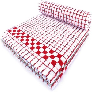 Serviettes de nettoyage de cuisine en coton de durabilité lavables en machine avec certificat GOTS en coton biologique 100% Nettoyage bon marché personnalisé - Product Image 2
