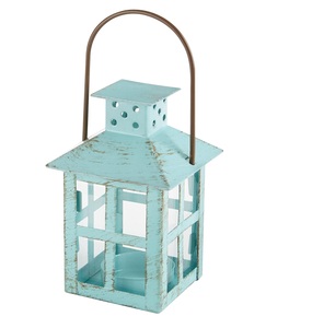 <b>White</b> Metal Candle Lanterns Antique Design <b>Hanging</b> Lantern for Home Living Room Garden Decorative Item - Product Image 4
