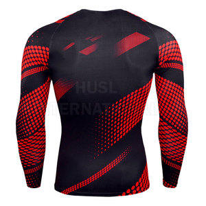 Best Quality Summer <b>Rash</b> <b>Guard</b> <b>Men</b> Custom Logo Sublimation Printing Long Spandex Quick Dry Plus Size Adults New Arrival Short - Product Image 2